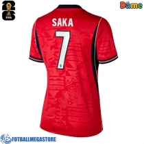 Fotballdrakt Dame England Bukayo Saka #7 Bortedrakt VM 2026 Kortermet